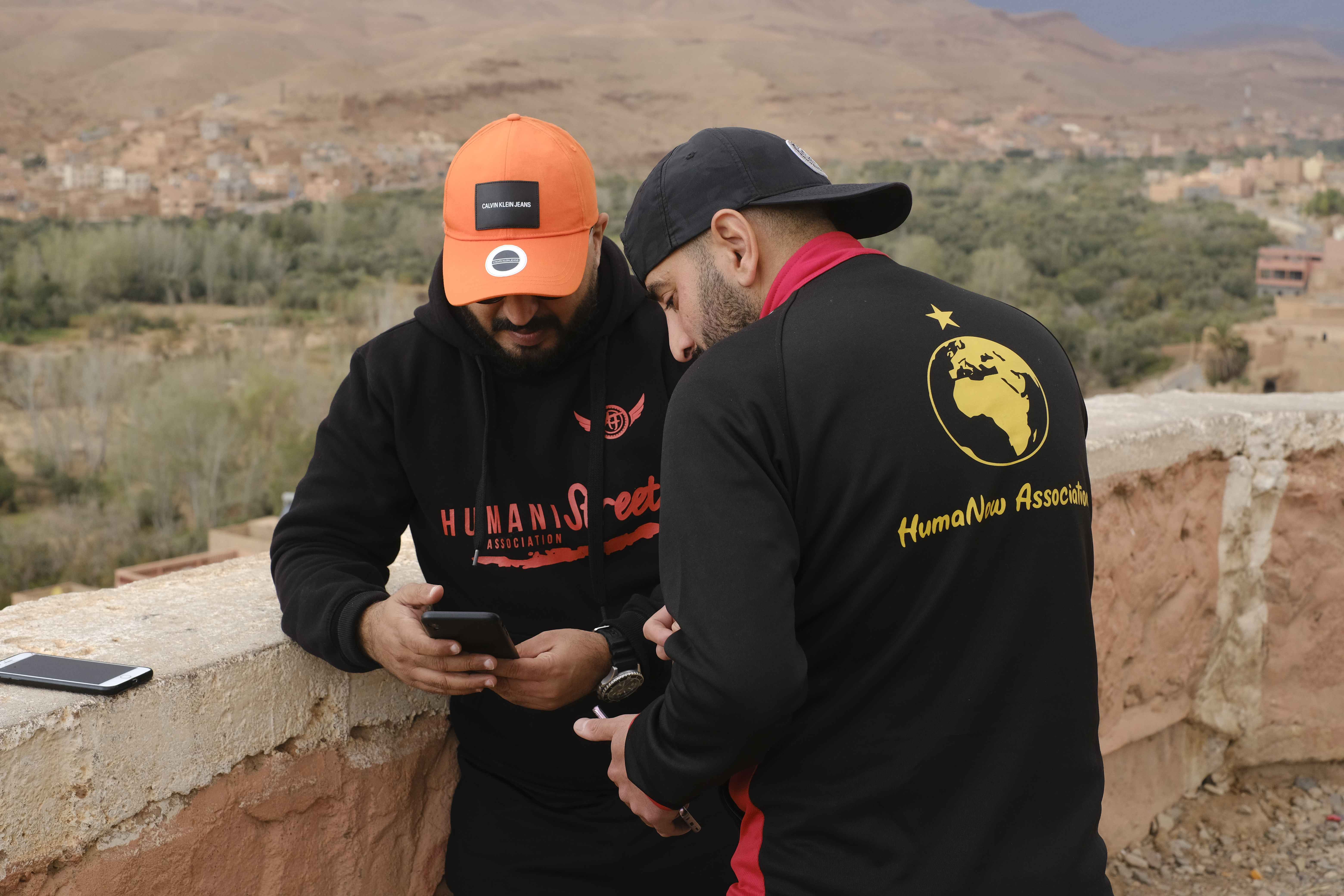 Sweats Humanistreet portés sur le terrain
